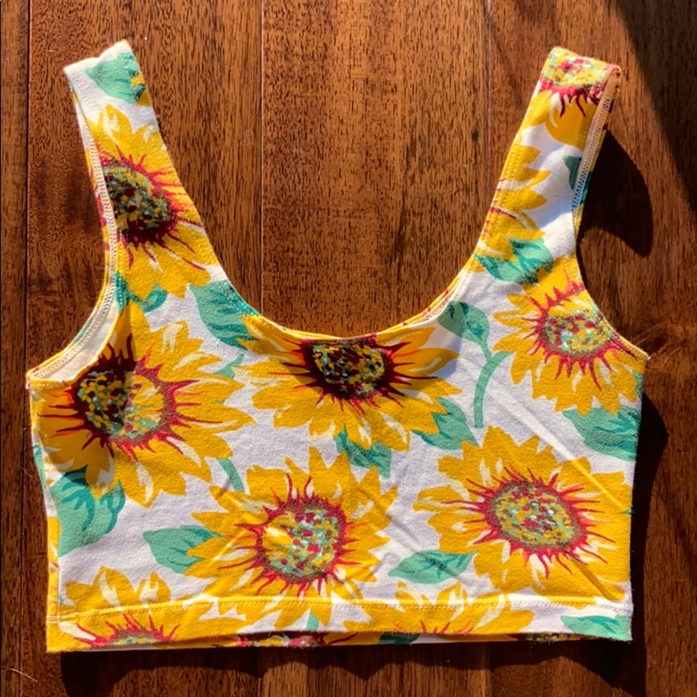 American Apparel Sunflower Top